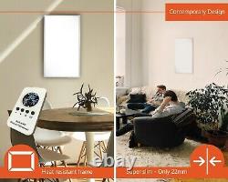 KIASA 350W Far Infrared Heating Panel + Remote Wall or Ceiling Mount IP65