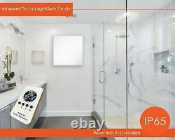 KIASA 350W Far Infrared Heating Panel + Remote Wall or Ceiling Mount IP65