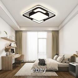 KIWIVIC Modern LED Ceiling Light, Living Room Ceiling Lamp Dimmable with Remote