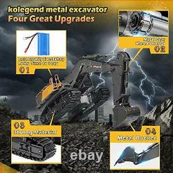 Kolegend RC Digger Remote Control Excavator Toy 1/14 Scale RC Excavator, 22