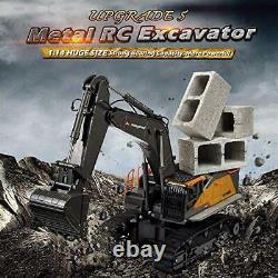 Kolegend RC Digger Remote Control Excavator Toy 1/14 Scale RC Excavator, 22