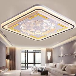 LED Ceiling Fan with Light, Modern Wind Speed with Remote Control, with Dimmable