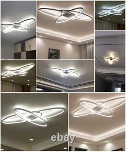 LED Ceiling Lights 90 CM Dimmable Light Fixtures with Remote Control