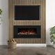 Led Flame Electric Fireplace With Remote Control