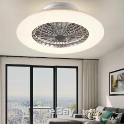 LED ceiling fan QUIET daylight star effect REMOTE CONTROL timer lamp dimmable