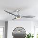 Large 52 Ceiling Fan With 3 Color Light Remote Control 6 Speed Level Reversible