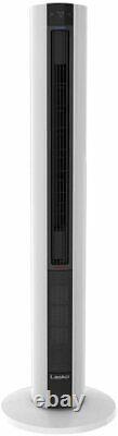 Lasko LKO-FH500 All Season Comfort Remote Control Tower Fan & Heater, White