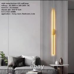 Linear Tube LED Wall Lamp TV Background Wall Light Living Room Bedside Wall