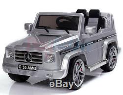 Mercedes Benz G55 Amg Licensed 12v Kids Ride On Jeep Remote Control Car / Cars