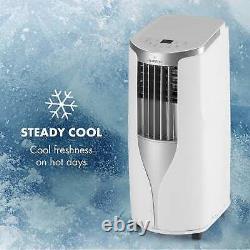 Mobile Air Conditioner Cooling Portable 7000 BTU Class A Remote Room Timer White
