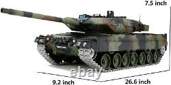 Modified TK7.0 HengLong 1/16 Remote Control German Leopard 2A6 RC Tank Model