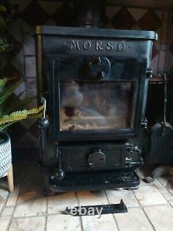 Morso Squirrel 1410 Wood Burning MultiFuel Stove Black