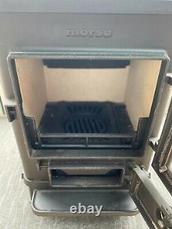 Morso Squirrel 1410 Wood Burning MultiFuel Stove Black/ Collection Only