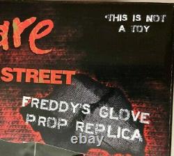 NECA Nightmare On Elm Street Freddy Krueger Adult Prop Replica Glove Part 3