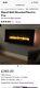 New Electric Wall-mounted Log Fire Heater With Flame Effect Led Remote Control