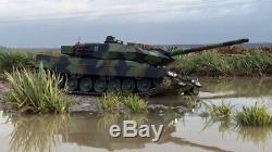 NEW HUGE 2.4ghz Heng Long Radio Remote Control RC Tank NATO Leopard 2A6 SMOKE