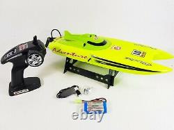 NEW RTR HENG LONG Remote Control Flame 2.4G Propeller Speed Racing Boat RC Boat