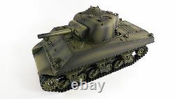NEW UK Radio Remote Control RC Tank 2.4G British Sherman M4A3 1/16 with 2 Sounds