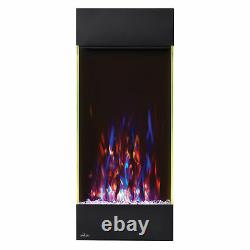 Napoleon NEFVC38H Allure Vertical Wall Hanging Electric Fireplace, 38 Inch Tall
