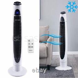 Oscillating Tower Fan With Remote Control 43 Timer 60w Air Cooling Fan 3 Speeds