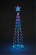Outdoor Christmas Cone Tree Colour Change Rgb Led Remote Control 5ft 6ft 7ft 8ft