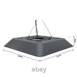 Outsunny 2000W Patio Electric Hanging Ceiling Heater Halogen Remote Aluminium