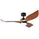 Pollor 52 Large Ceiling Fan In Wood Effect With Dimmable Led Light & Remote