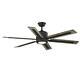 Palermo Grove 60'' Int. Led I Gilded Iron 2-mount Ceiling Fan Withlight & Remote C