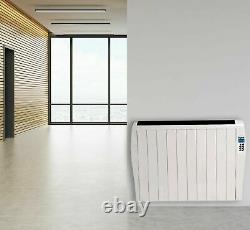 Panel Heater Radiator With Timer Electric Wall Mounted Convector Digital 1500W