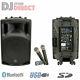 Qtx Qx15pa 15 Bluetooth Portable Pa System With Wireless Microphone Usb Sd Mp3