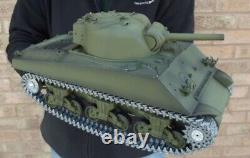 RC 1/16 BB tank heng long remote control V7 Sherman PRO Metal 2.4G Barrel Recoil