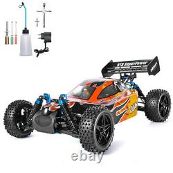 RC Car 110 Scale 4wd Two Speed Off Road Nitro Gas Power Remote Control Car Toys
