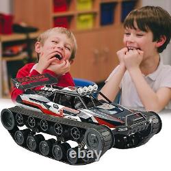 RC Off-Road Tank Car Tank with USB Charger Cable Remote Control Vehicle Gifts