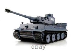 RC Tank BB Heng Long Radio Remote Control German Tiger I V7 METAL SUPSENSION IR