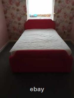 REMOTE CONTROL Mobility bed, Queen size 7 ft x 4ft 8 inches Fuschia