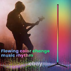 RGBW Colour Changing LED Floor Light Minimalist Mood Lamp Corner Stand 59in Tall