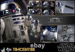 Ready! Hot Toys Star MMS408 Wars Episode EP VII The Force Awakens R2-D2 R2D2