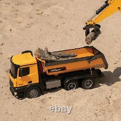 Remote Control Construction Dump Truck Kids Toy, Construction Toys 114 Scale