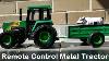Remote Control Metal Tractor With Trailer And Cow