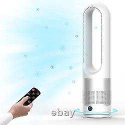 Remote Control Oscillating Tower Fan 8 Speed Settings for Home Office Bedroom