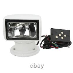 Remote Control Searchlight 360 Degree Rotating IP67 Waterproof 100W For Yacht
