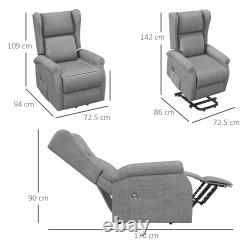 Riser and Recliner Chair Electric Reclining Chair with Remote Control