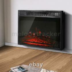 SNAILHOME 2000W Electric Wall Fireplace LED Flame Effect Timer Remote Control UK