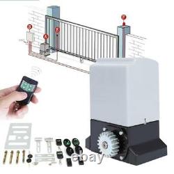 Sliding Gate Opener Electric Operator with Remote Control Automatic Roller 2000kg