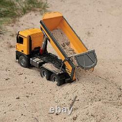 Top Race Large 10 Channel Electric Remote Control Dump Tipper Truck RC Toy 114