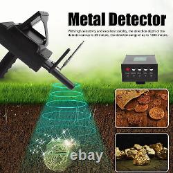 (UK Plug) Metal Finder 25 M Depth Remote Control Rapid Detection Metal