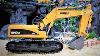 Unboxing Huina Toys Rc Excavator 1550 15 Channel Remote Control And A Metal Bucket