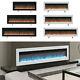 Wall Mounted 405060electric Fire Insert Floating 9led Flame Fire Freestand Uk