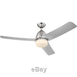 Westinghouse Lighting Delancey 52 3 Blade Indoor Chrome Ceiling Fan 7800100