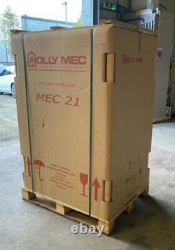 Wood Pellet Biomass Boiler Red Jolly Mec Mec21kw Brand New